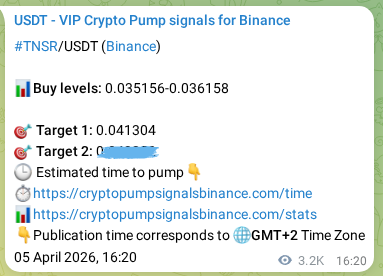 Check out the Binance pump signal proof for TNSR on 09 April 2026, 08:49 Binance pump signal proof for TNSR on 09 April 2026, 08:49