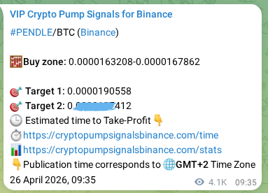 Proof of PENDLE pump signal on Binance at 01 May 2026, 06:30