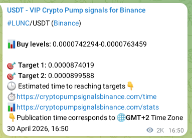 Check out the Binance pump signal proof for LUNC on 03 May 2026, 01:43 Binance pump signal proof for LUNC on 03 May 2026, 01:43