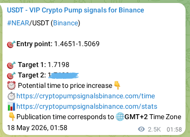 Watch the live proof of NEAR pump signal on Binance, 20 May 2026, 23:44 Live proof of NEAR pump signal on Binance, 20 May 2026, 23:44