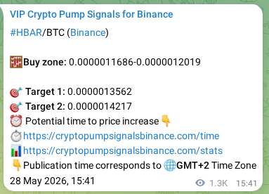 Explore the HBAR pump signal verification from Binance, timestamp: 30 May 2026, 02:30 HBAR pump signal verification from Binance, timestamp: 30 May 2026, 02:30
