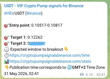 Explore the HEI pump signal verification from Binance, timestamp: 06 June 2026, 12:44 HEI pump signal verification from Binance, timestamp: 06 June 2026, 12:44