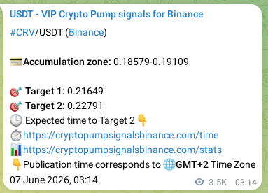 View the proof of CRV pump signal on Binance at 11 June 2026, 03:54 Proof of CRV pump signal on Binance at 11 June 2026, 03:54