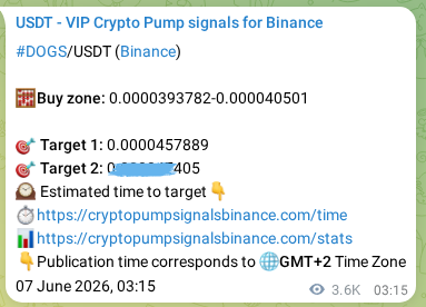 Authenticated proof of DOGS's pump signal on Binance at 11 June 2026, 06:46 Authenticated proof of DOGS's pump signal on Binance at 11 June 2026, 06:46