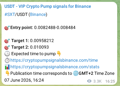 Binance exchange signal proof for SXT, 11 June 2026, 11:04 Binance exchange signal proof for SXT, 11 June 2026, 11:04
