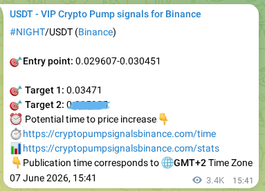 Market signal verification: NIGHT on Binance at 11 June 2026, 13:47 Market signal verification: NIGHT on Binance at 11 June 2026, 13:47
