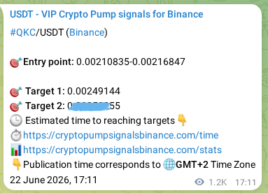 Explore the QKC pump signal verification from Binance, timestamp: 24 June 2026, 03:27 QKC pump signal verification from Binance, timestamp: 24 June 2026, 03:27